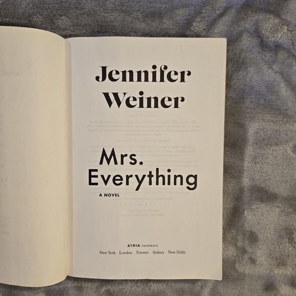 Mrs. Everything: A Novel Book by Jennifer Weiner - Picture 5 of 5